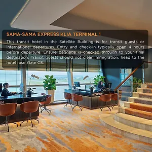 Sama-sama Express Klia Terminal 1 - Airside Transit Hotel Sepang